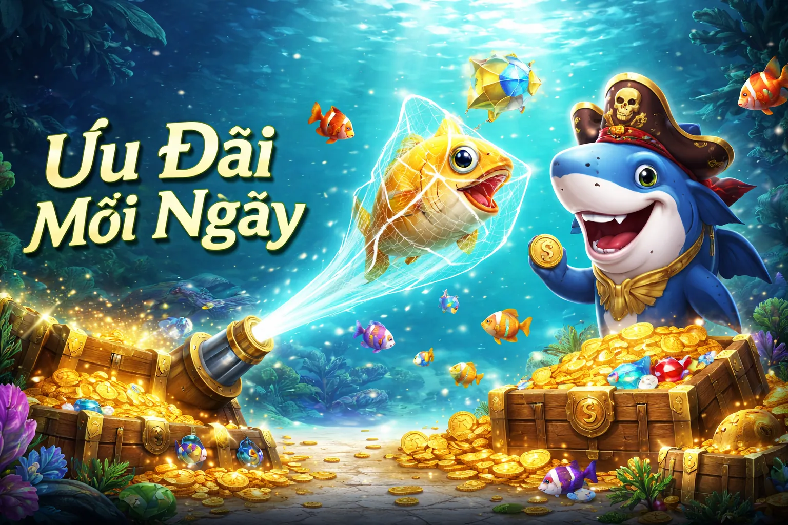 Hình ảnh chính trò chơi Bắn Cá 33vin